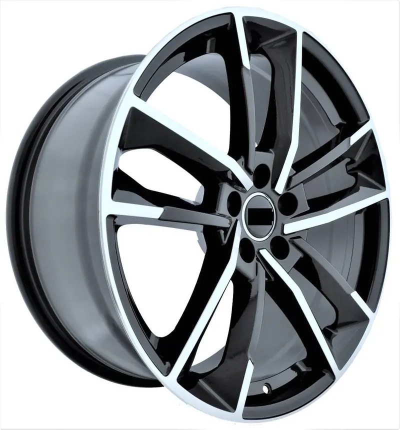 1点限り 18インチ Black ホイール ( ４本セット ) アウディ A3 A4 A6 A8 S4 S6 S8 Rs4 Q3 Tt 　-Dfo-1183　-　鍛造　★ 1