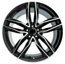 1点限り 18インチ Black ホイール ( ４本セット ) アウディ A3 A4 A6 A8 S4 S6 S8 Rs4 Q3 Tt　-Dfo-1184　-　鍛造　★ 1