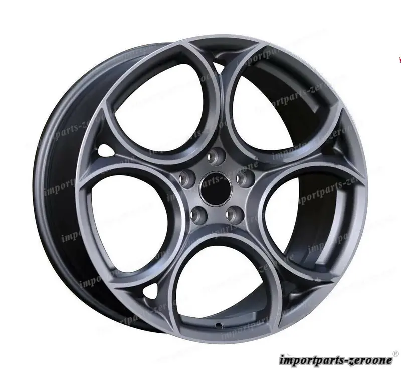 1点限り 18インチ ホイールセット アルファロメオ Giulietta 18X7.5 オフセット41 グレー 　鍛造-Brn-1038★ 1