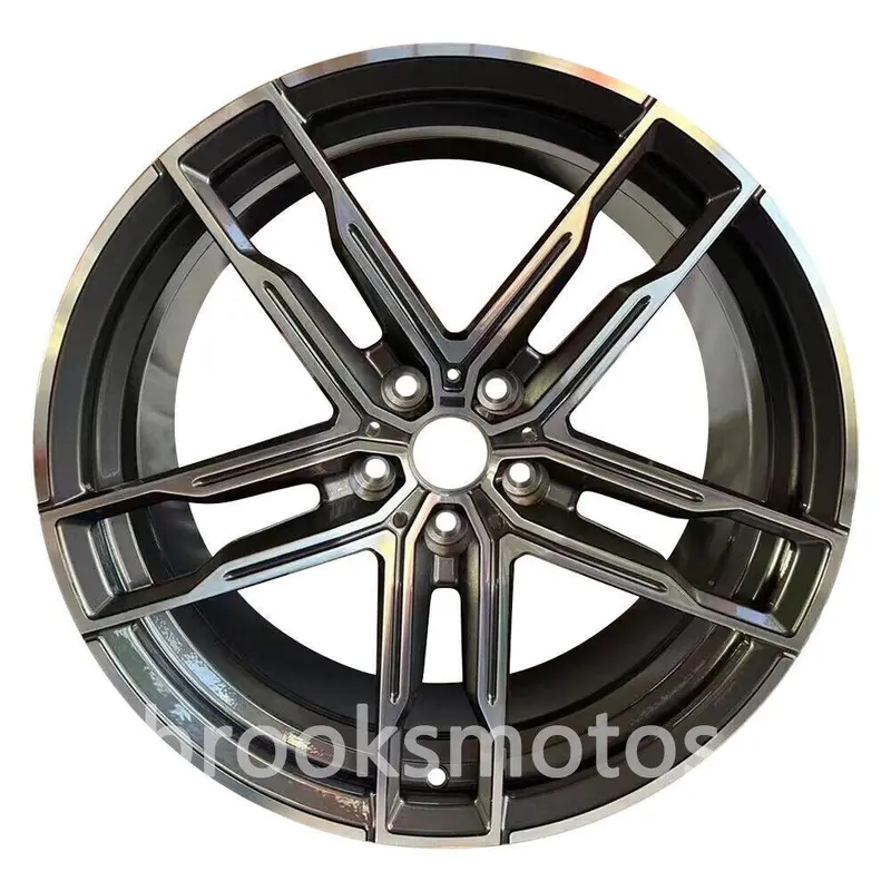 1点限り 19インチ New Gray Style ホイール Bmw 3 4 シリーズ F30 32 33 36 810 ４本セット　-Brn-1186　鍛造　★ 1