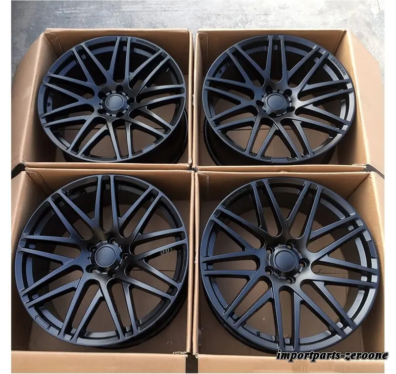 1点限り 22インチ B スタイル サテンブラックホイール メルセデスベンツ W166 W167 X166 Gls 　鍛造　-Brn-11985★ 1