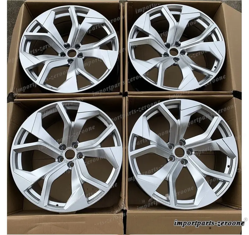 1点限り 22インチ 新品ホイール 2021~25 アウディ Q5 Sportback 22X9.5 オフセット33 ハイパーシルバー　鍛造ホイール -Brn-11988-2★ 1