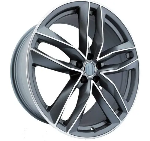 1点限り 22インチ Grey ホイール ( ４本セット ) アウディ Q7 Vw トゥアレグ 　-Dfo-1260　-★ 1