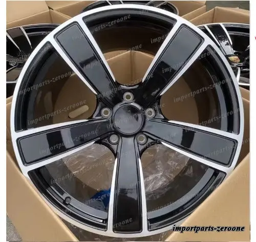 1点限り 数量限定　21インチ　ホイール　グレー＆マシニング　4本セット 　アウディ S6 A5 A6 A7 A8 Q7 S6 S7 S8　- Hu-1053★ 1