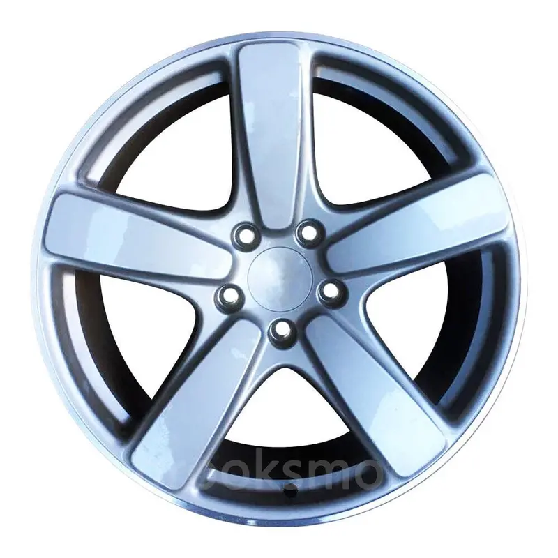 2003-2016 ポルシェ　 ケイマン 21X10 21インチ クラシック 5 スポーク シルバー ホイール  Brn-1441 1
