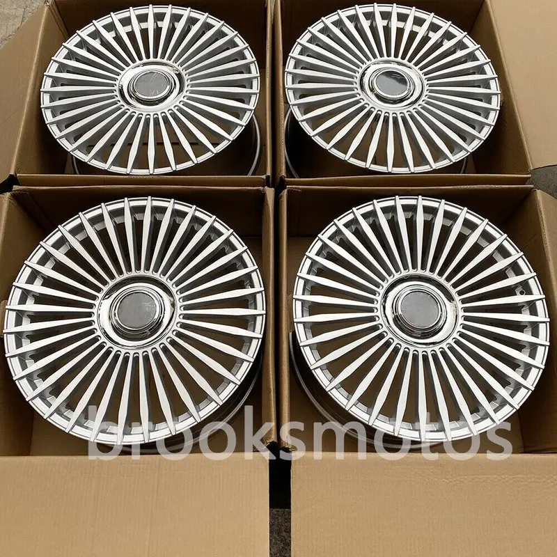 21インチ マルチスポーク シルバースタイル ホイール  ベントレー　 　コンチネンタル Gt 21X9.5  Brn-1439 1