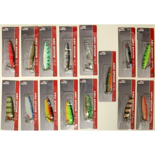Abu Garcia | Big Spoons | Assorted Colours/Sizes | 1Pce 1