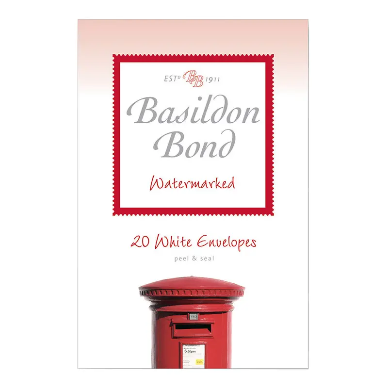 Basildon Bond Duke Envelopes Pack Of 20 White 1
