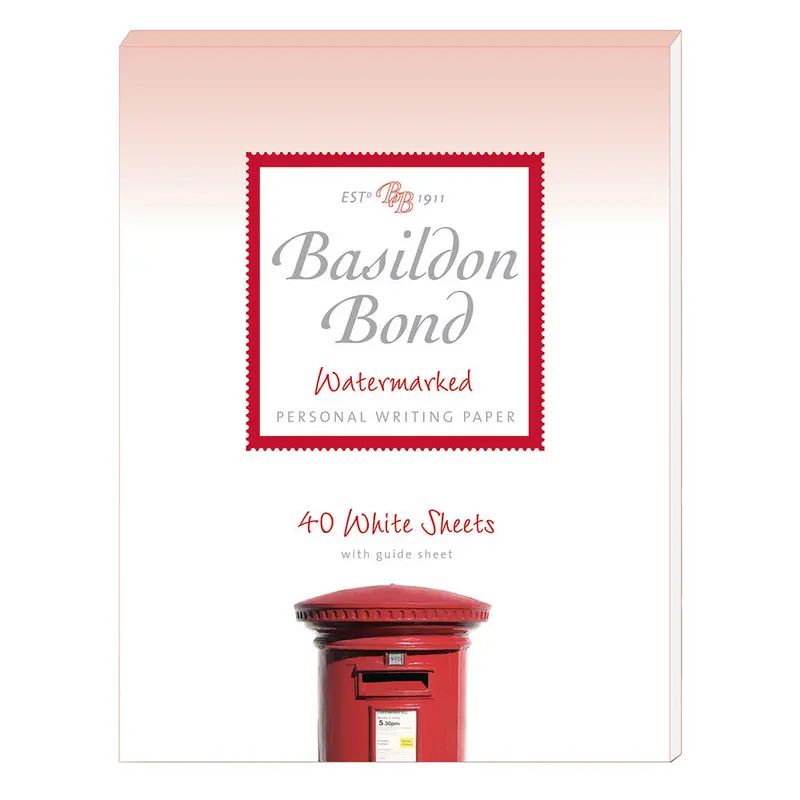 Basildon Bond Writing Paper Duke 90Gsm 40 Sheets White 1