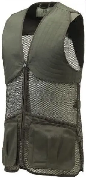 Beretta | Full Mesh Shooting Vest | Green Moss 1