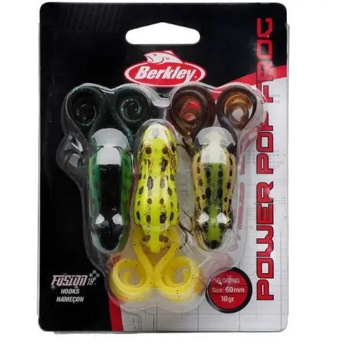 Berkley | Power Pop Frog | 10G | 3 Pack 1