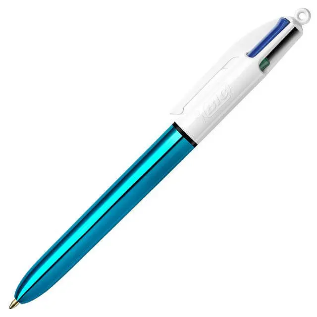 Bic 4-Colour Multipen Shine Blue 1