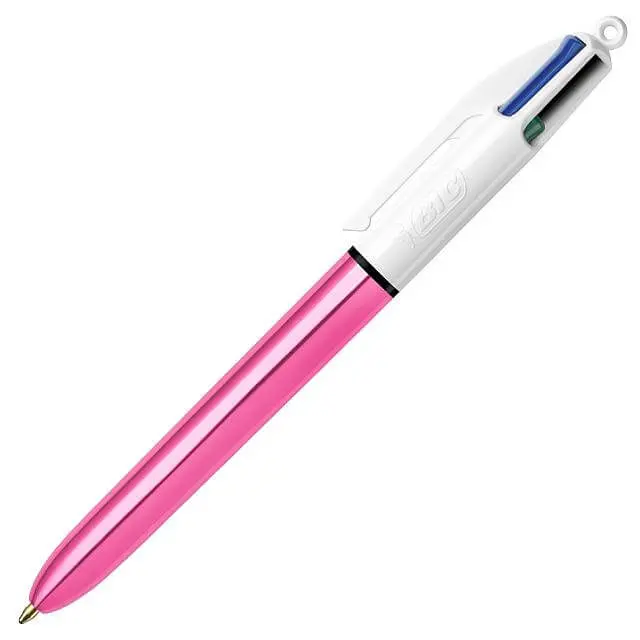 Bic 4-Colour Multipen Shine Pink 1