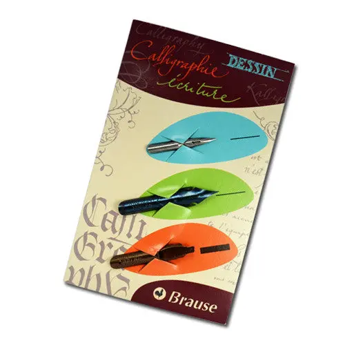 Brause Dip Pen Nib Set 1