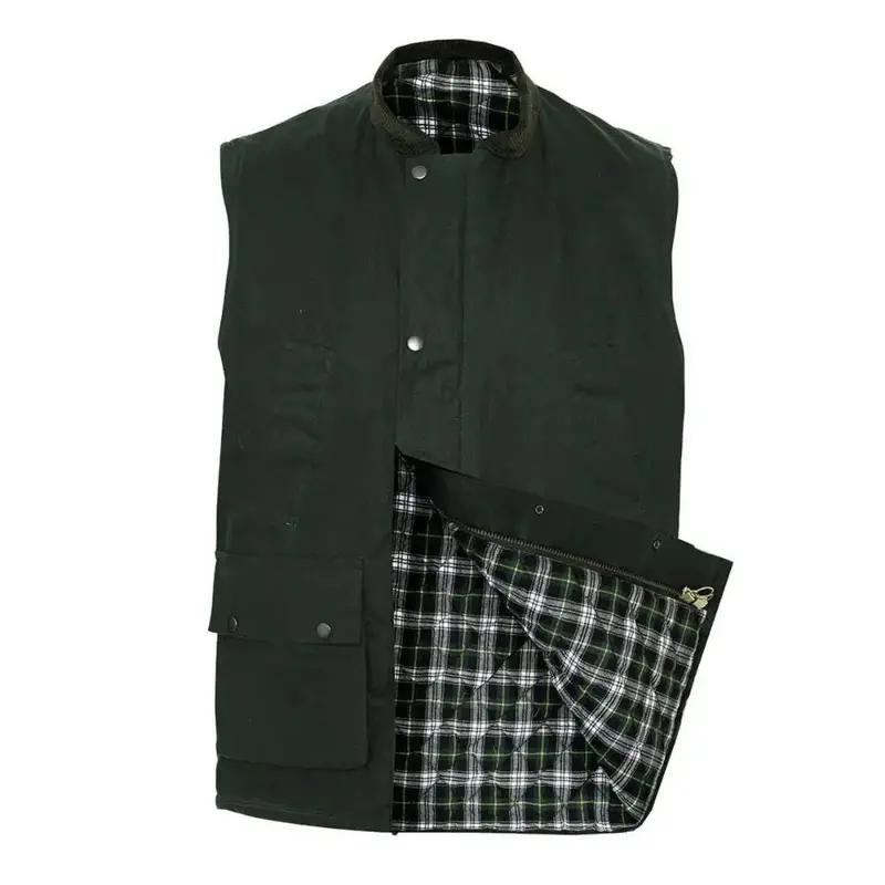 Champion | Lanark Wax Bodywarmer | Green 1