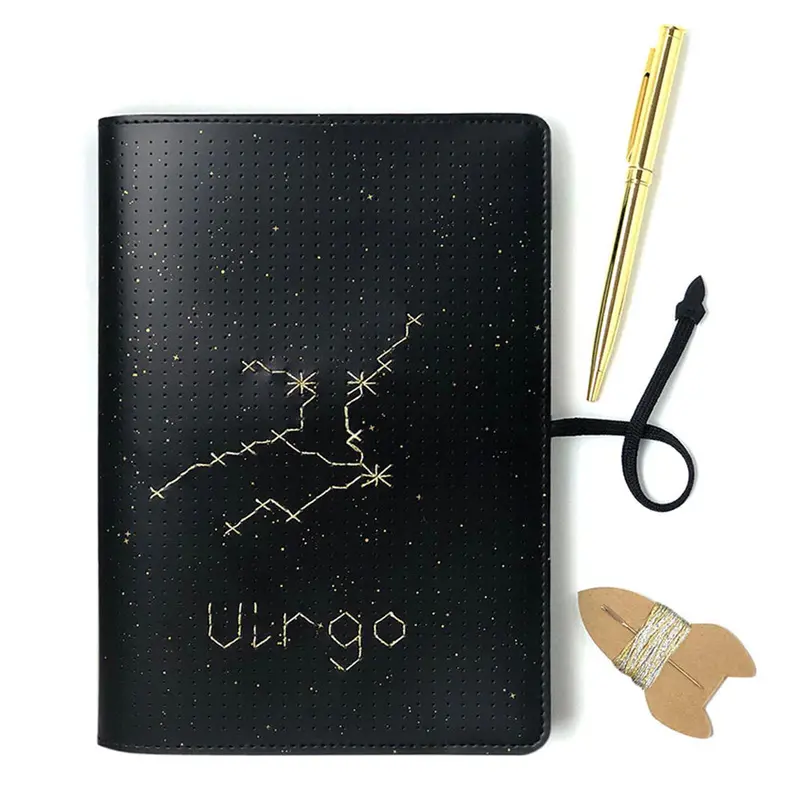 Chasing Threads Stitch Star Sign Notebook 1