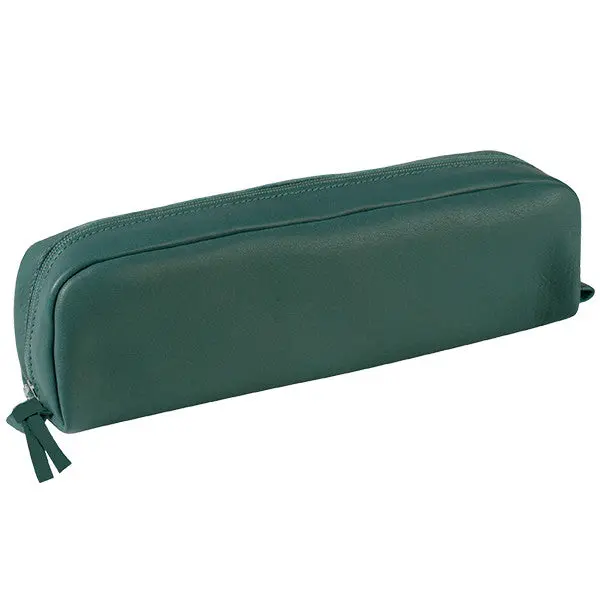 Clairefontaine Rectangular Leather Pencil Case 1
