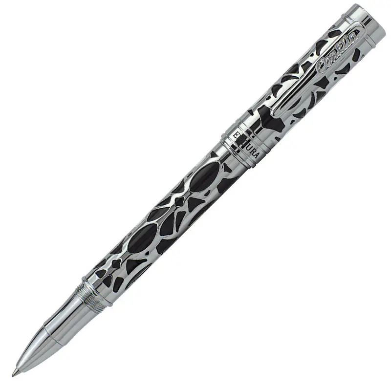 Conklin Endura Deco Crest Rollerball Pen Black 1