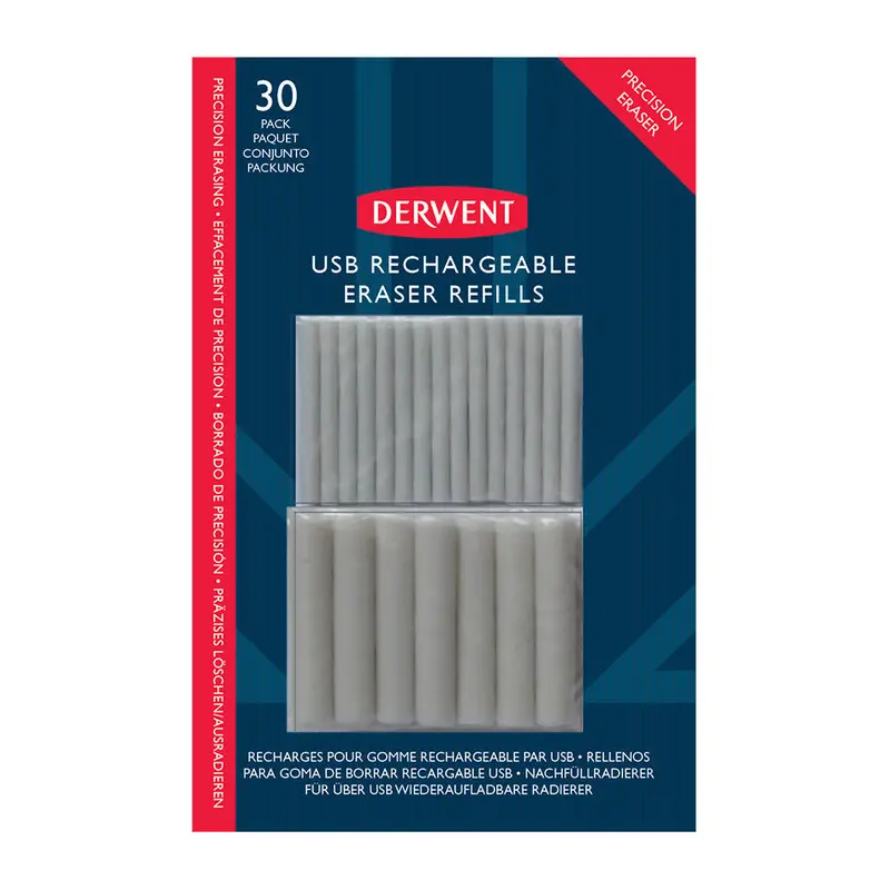 Derwent Usb Rechargeable Eraser Refills 1