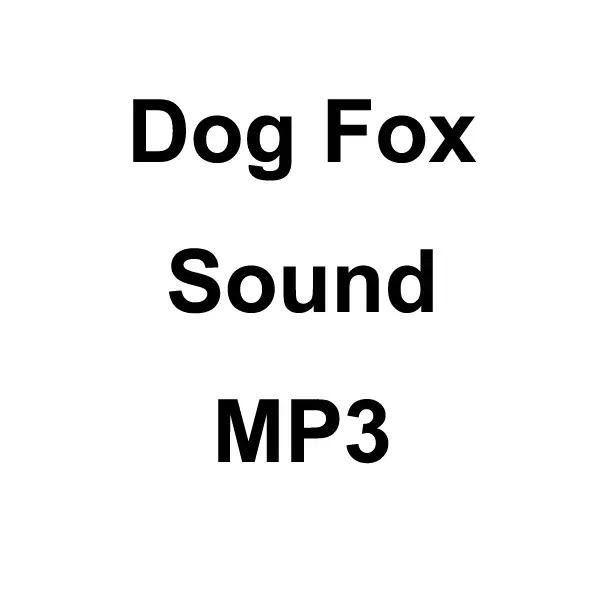 Dog Fox Sound Mp3 Download 1