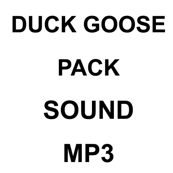Duck Goose Pack Mp3 Sound Download 1