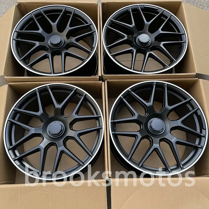 メルセデスベンツグルクラス 22X10 22X11.5 C167 プリベートリスト 22インチ ホイール Brn-1383 1
