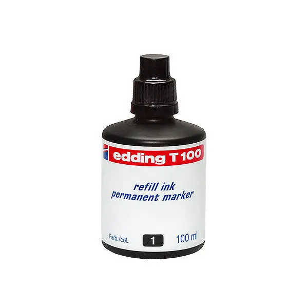 Edding T100 Permanent Refill Ink 100Ml 1