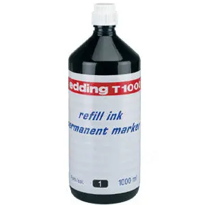 Edding T1000 Permanent Refill Ink 1000Ml 1