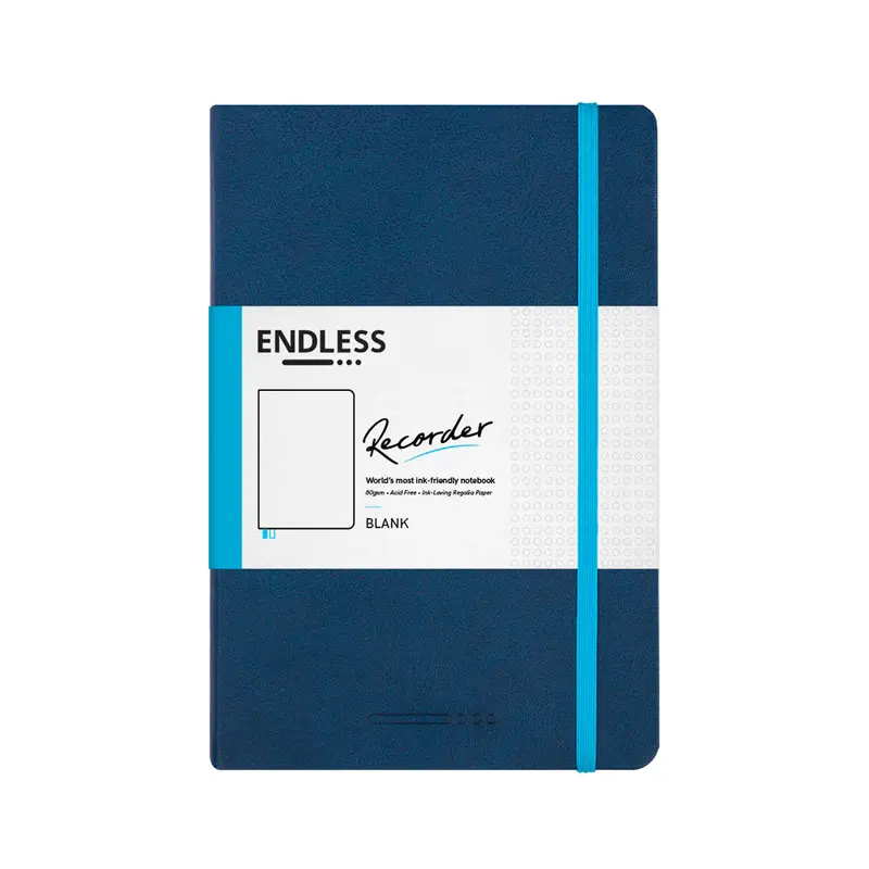 Endless Recorder Notebook A5 Deep Ocean 1