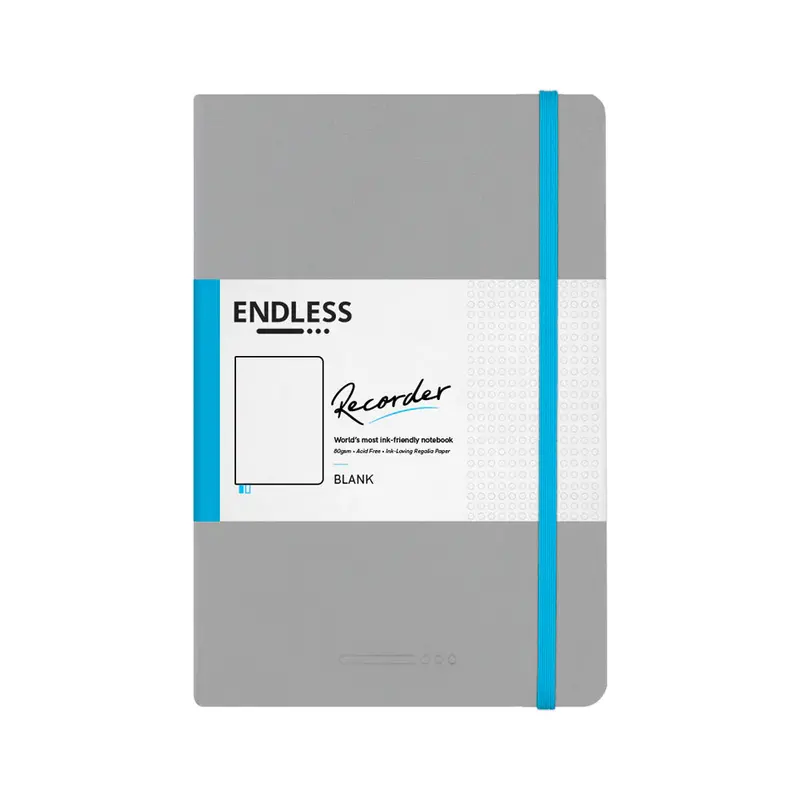Endless Recorder Notebook A5 Mountain Snow 1