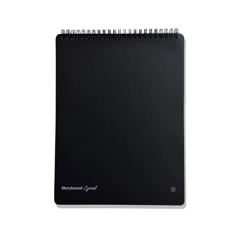 Endless Storyboard Spiral Notebook A4 Black 1