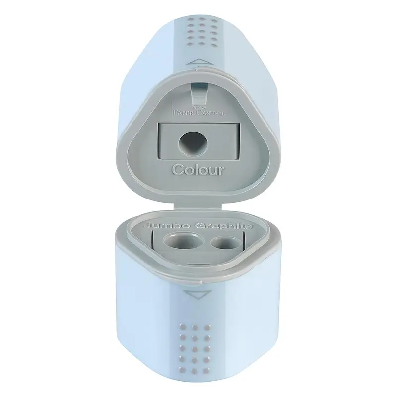 Faber-Castell Grip 2001 Trio Sharpener Sky Blue 1