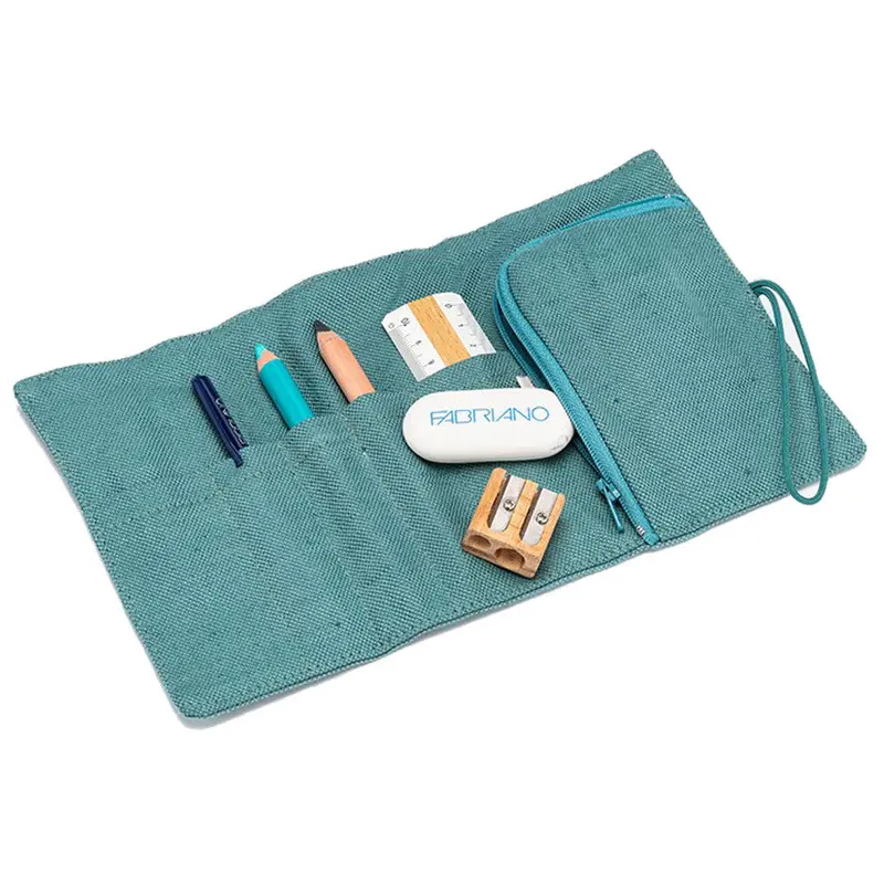 Fabriano Minicartucceria Mini Linen Pencil Case 1