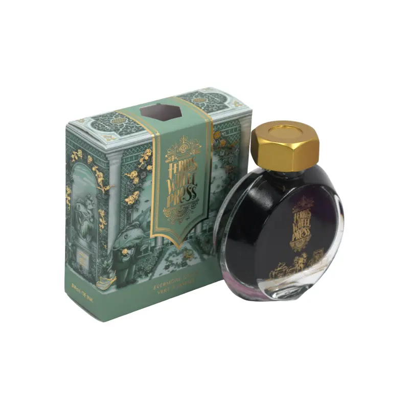 Ferris Wheel Press Fountain Pen Ink 38Ml Evermore Green 1