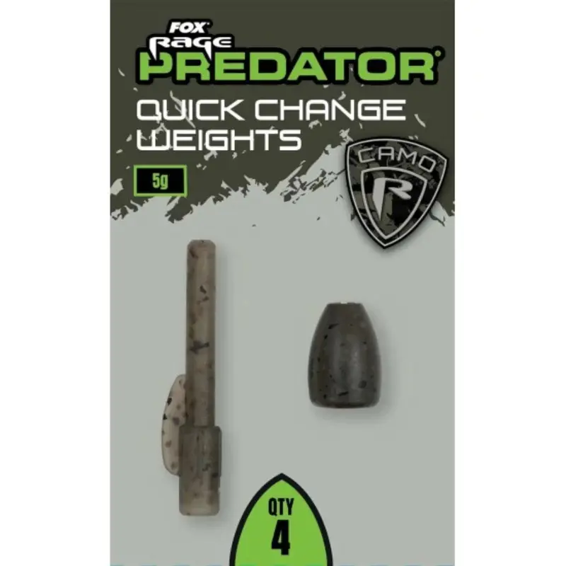 Fox Rage | Predator Camo Quick Change Weights 1