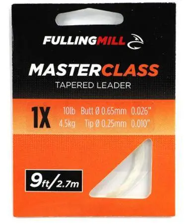 Fulling Mill | Masterclass | Tapered Leader | 9Ft 1
