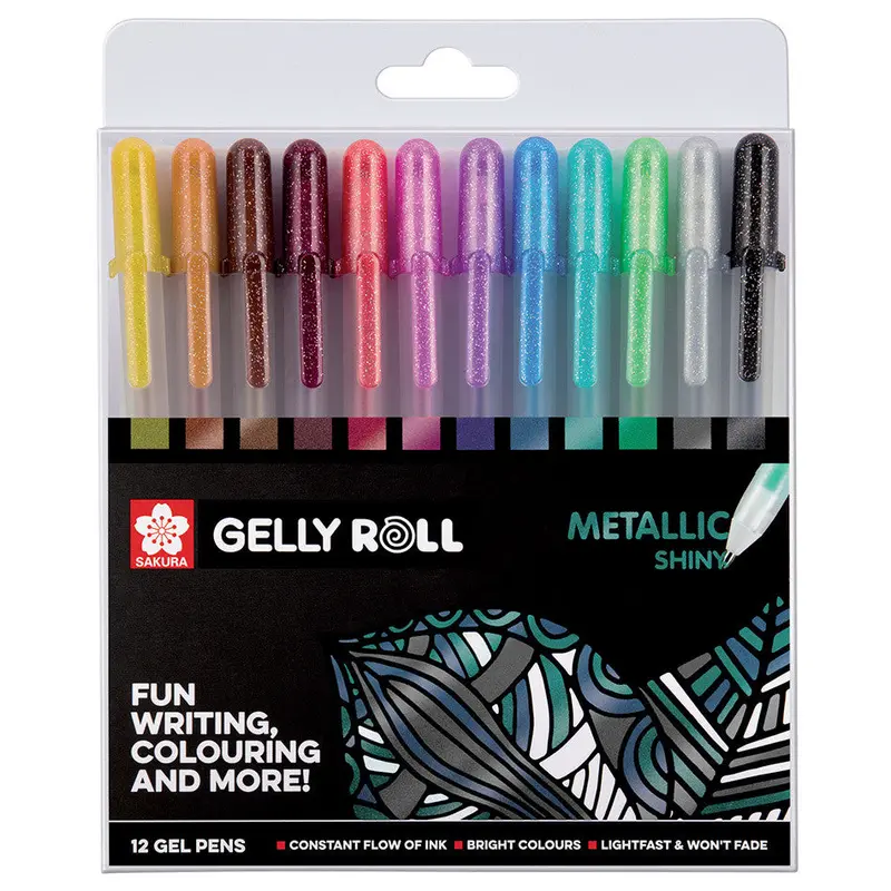 Gelly Roll Metallic Set Of 12 1