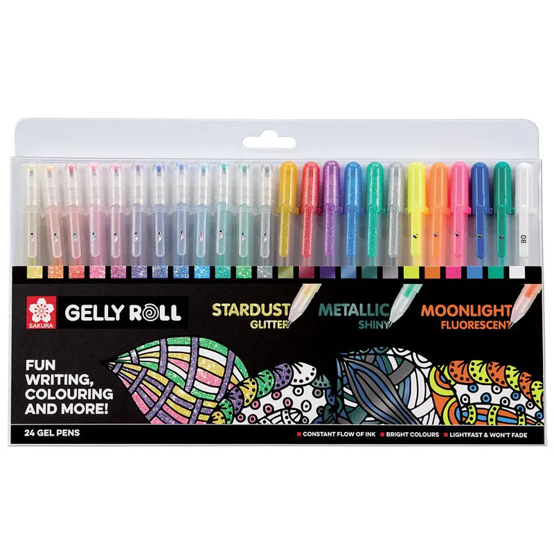 Gelly Roll Mixed Set Of 24 1