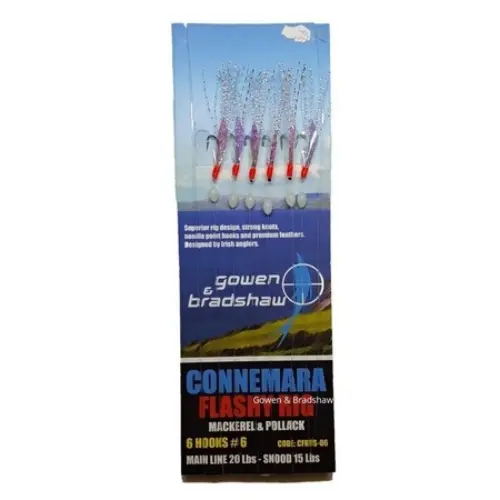 Gowen & Bradshaw | Connemara Flashy Rig Silver | 6Hk | #6 1