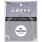 Greys | Greylon Copolymer Knotless Tapered Leader | 3 Lb 1