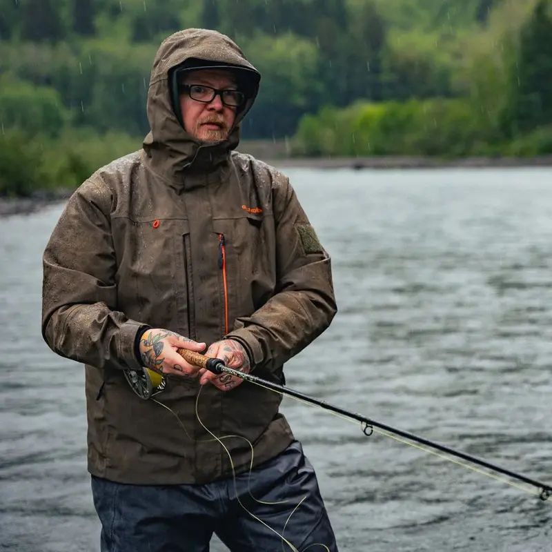 Grundens | Vector Wading Jacket | Otter 2