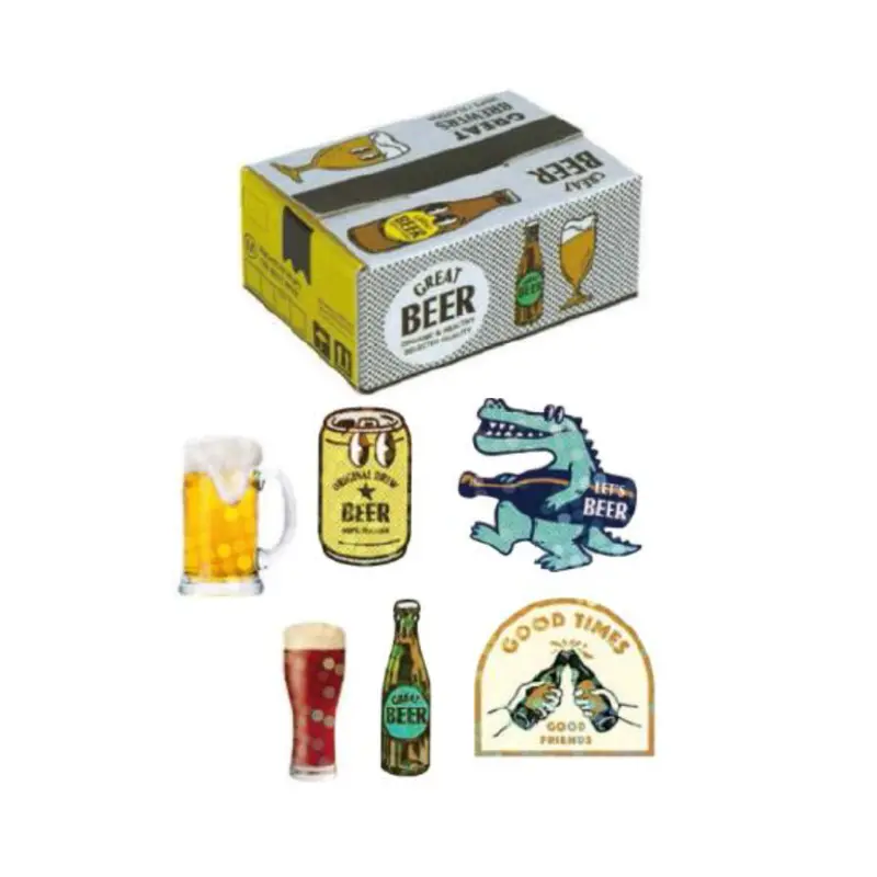 Haco Stickers Beer 1