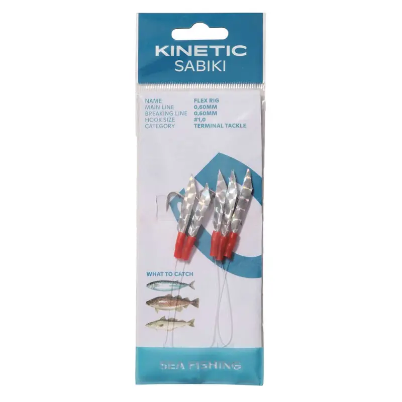 Kinetic | Sabiki Holo-Flex Rig #1/0 1