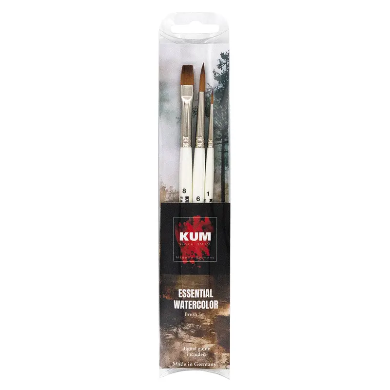 Kum Essential Watercolour Brush Set 1