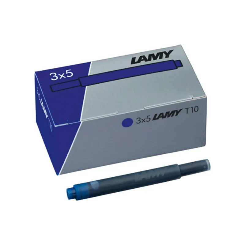 Lamy T10 Blue Ink Cartridge Set Of 3 1