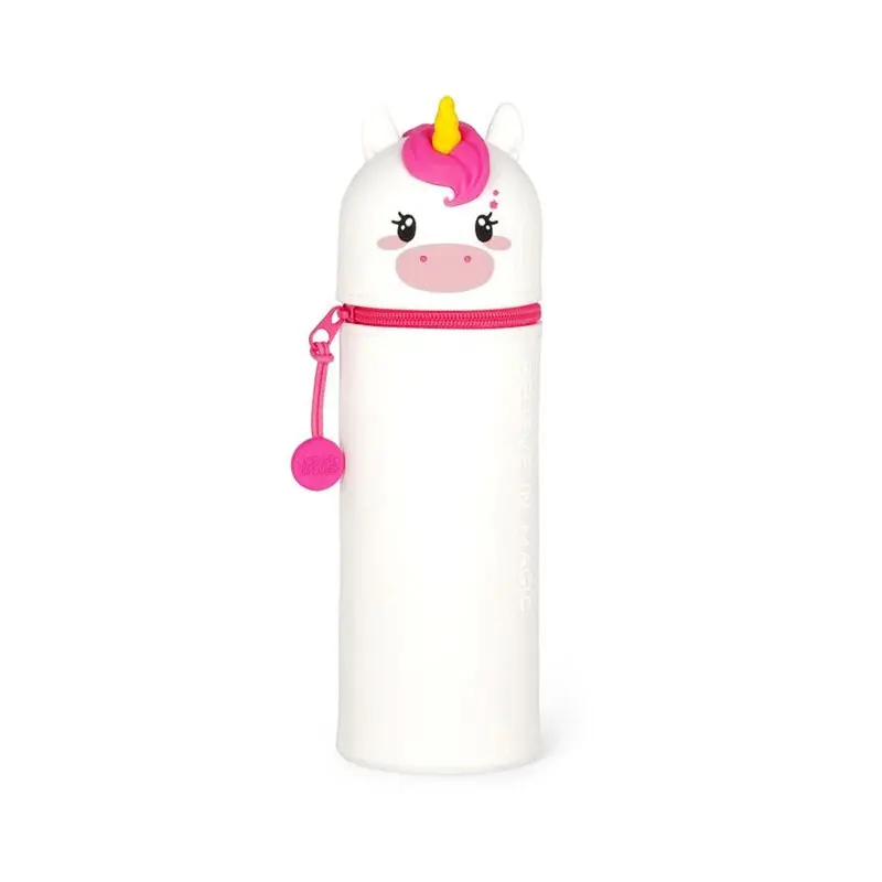 Legami Kawaii 2-In-1 Soft Silicone Pencil Case Unicorn 1