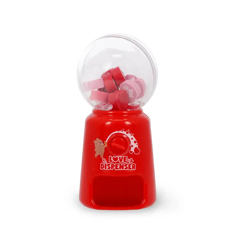 Legami Mini Eraser Dispenser Heart 1