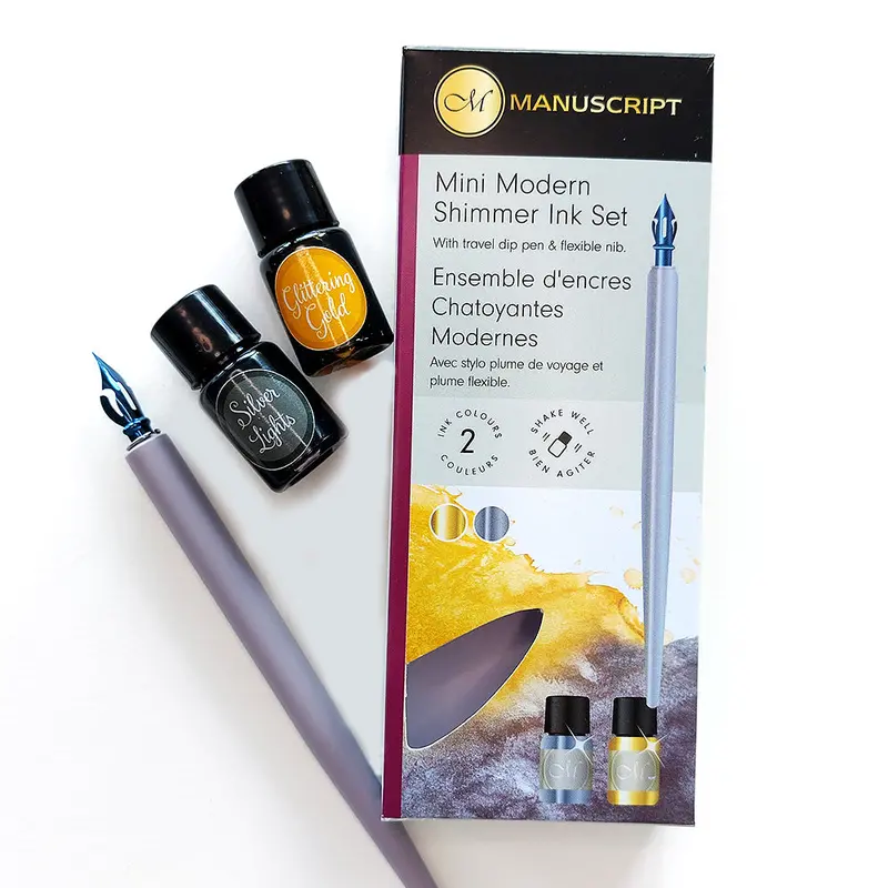 Manuscript Mini Modern Calligraphy Dip Pen Set 1