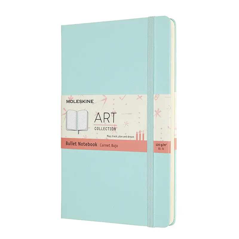 Moleskine Art Bullet Large Notebook Aquamarine 1