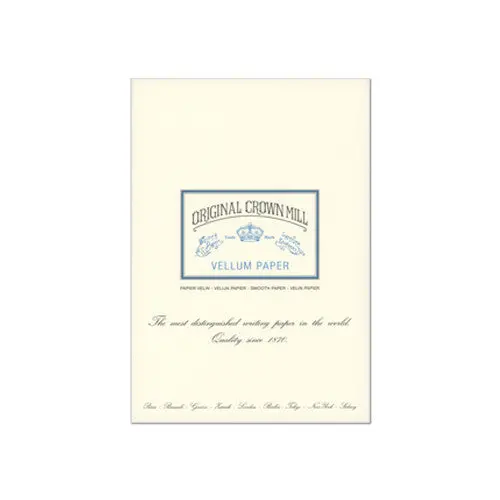 Original Crown Mill Vellum Writing Pad A4 2